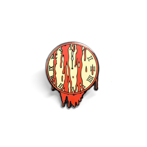 Doomsday Clock enamel pin