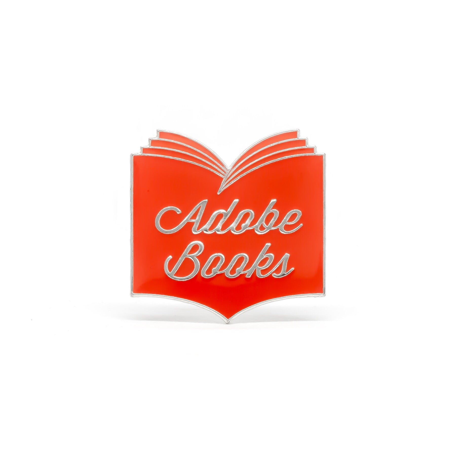 Adobe Books enamel pin