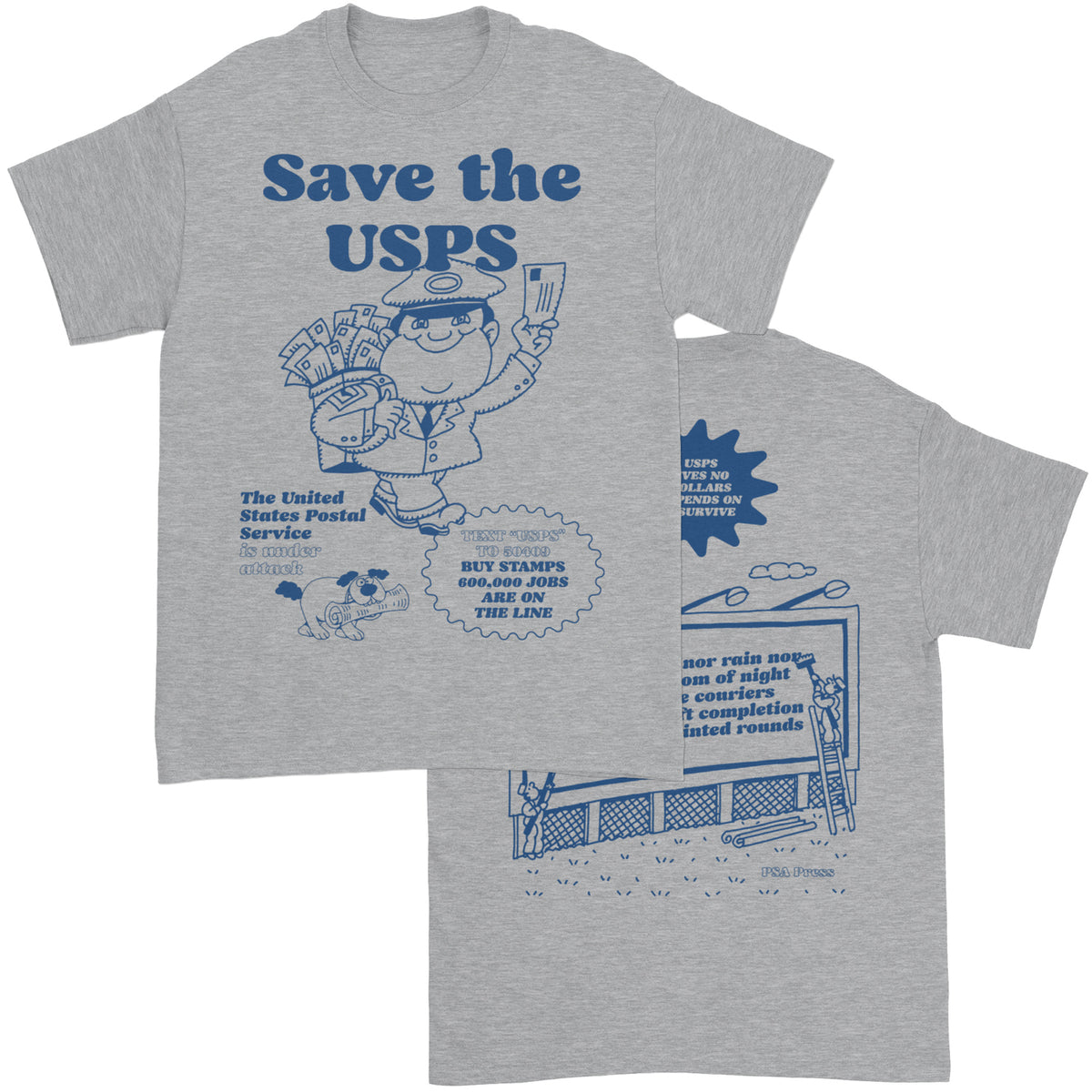 Usps t shirts clearance