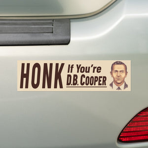 D. B. Cooper bumper sticker