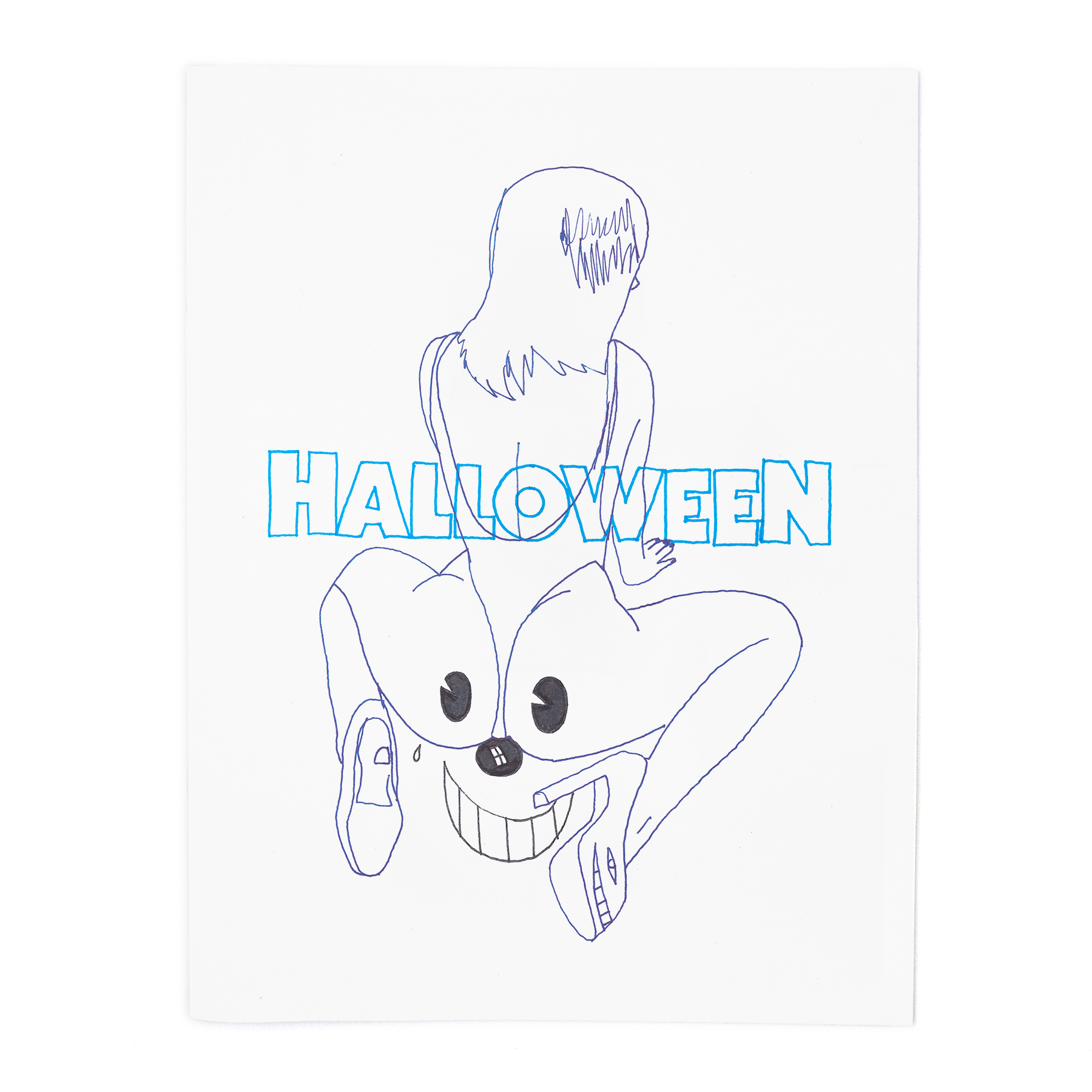 Albert Reyes Halloween zine