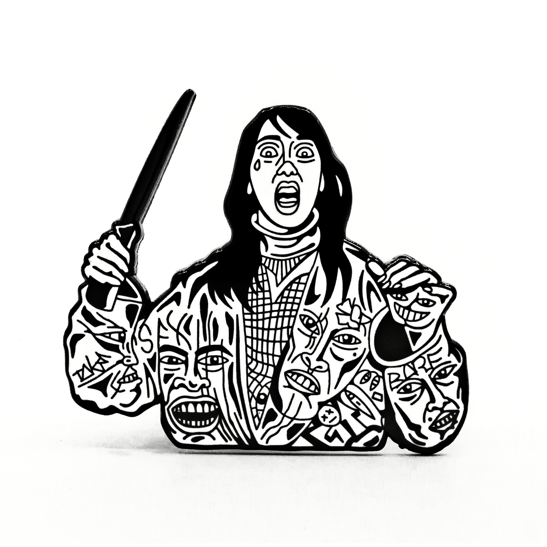 Albert Reyes The Shining enamel pin