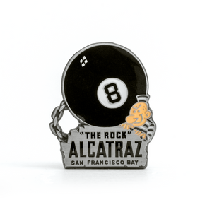 Alcatraz enamel pin