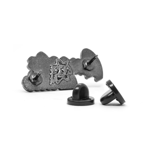 Amoeba Music Neon Sign enamel pin