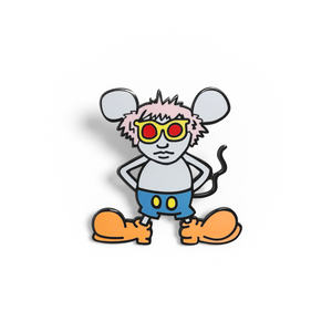 Andy Mouse enamel pin