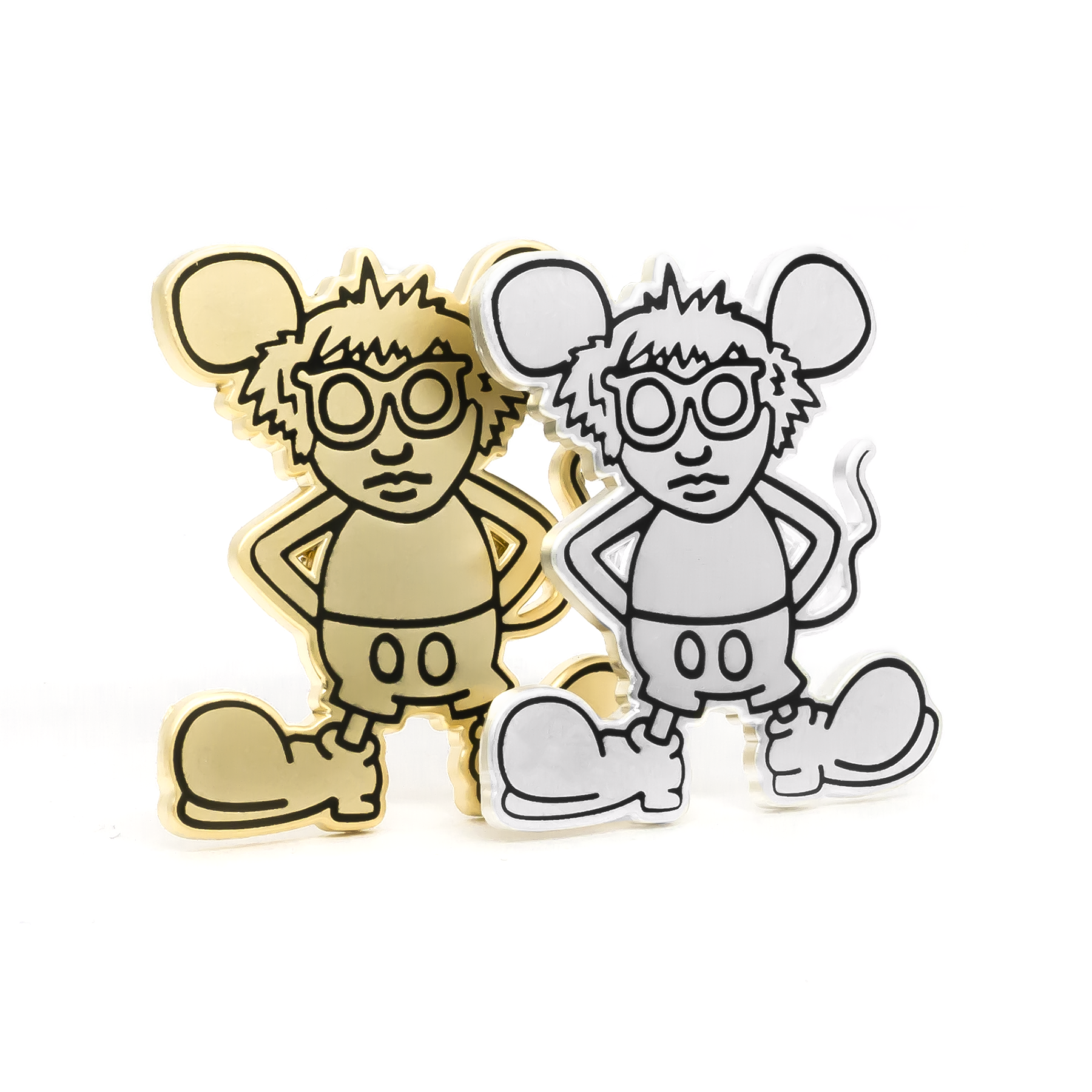 Andy Mouse (Museum Edition) enamel pin