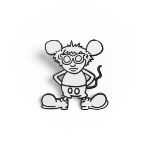 Andy Mouse enamel pin