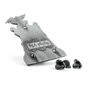 Beetlejuice Tombstone molded pin