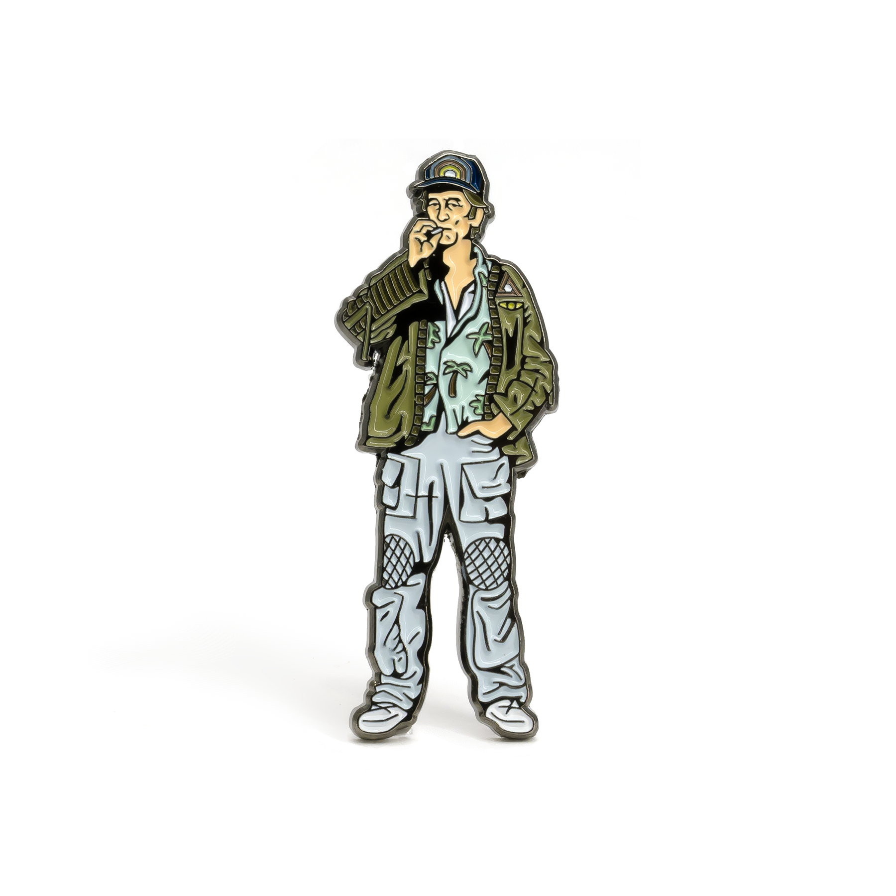 Brett enamel pin