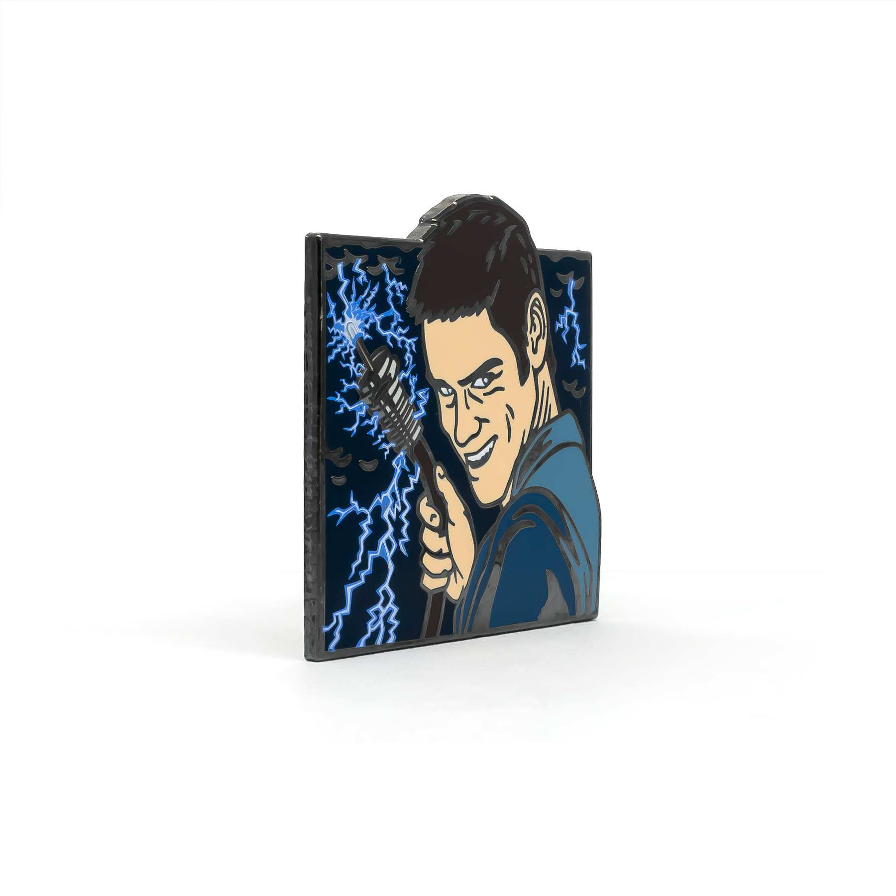 The Cable Guy enamel pin