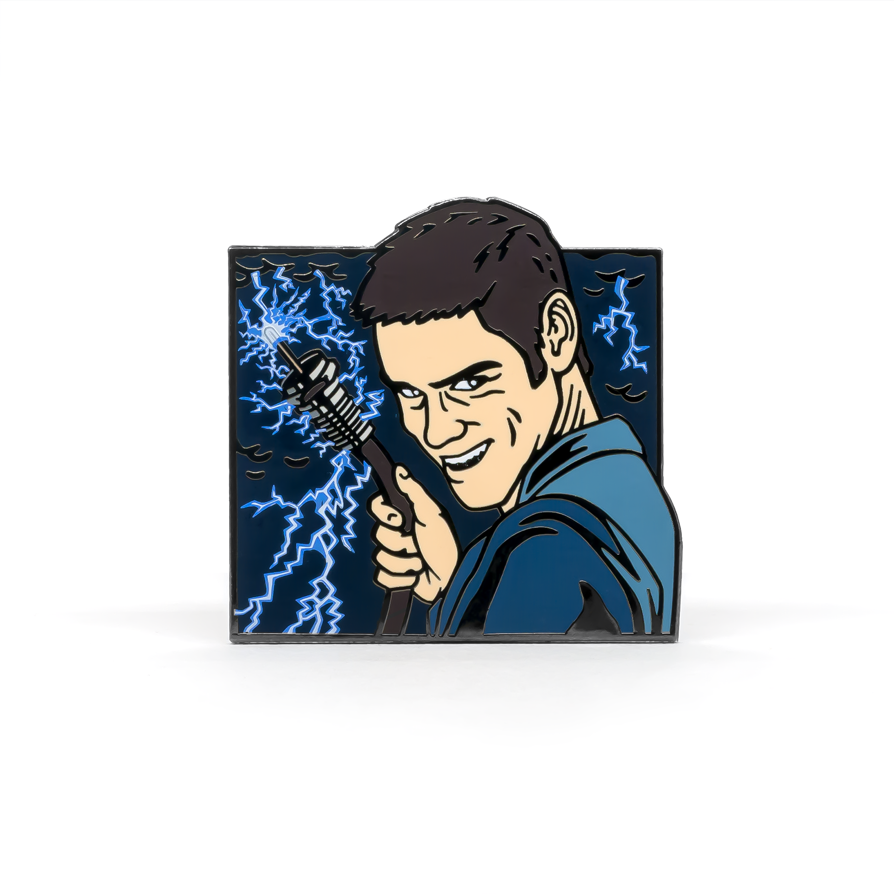 The Cable Guy enamel pin