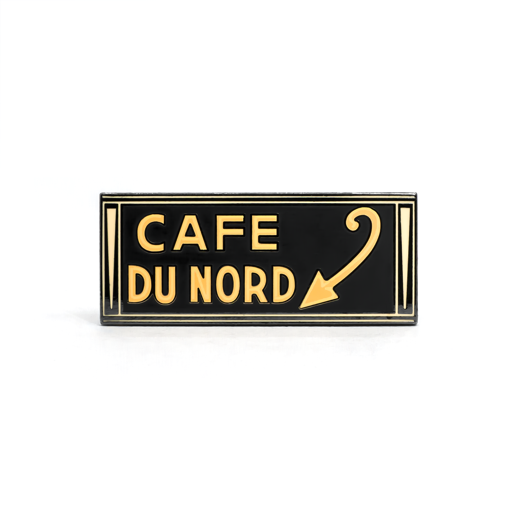 Cafe Du Nord enamel pin