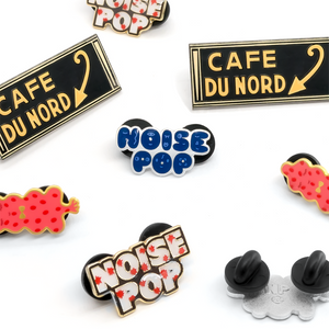 Cafe Du Nord enamel pin