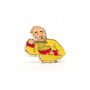 Don't Come (Noodle Man) enamel pin