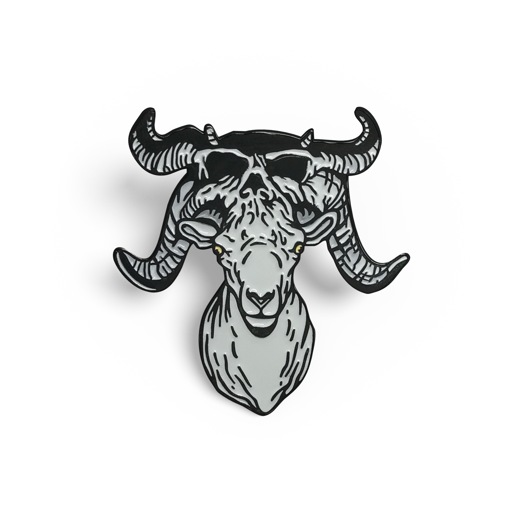 Slayer Deer & Danzig Ram enamel pin set