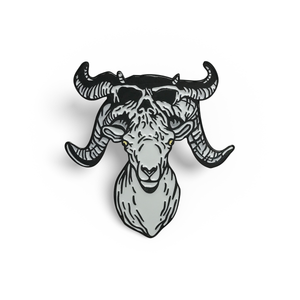 Slayer Deer & Danzig Ram enamel pin set