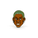 Dennis Rodman color changing enamel pin
