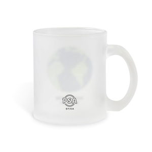 Earth Frosted Glass Mug