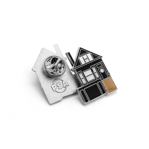 The Black House enamel pin
