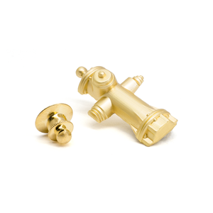 SF Golden Fire Hydrant molded pin