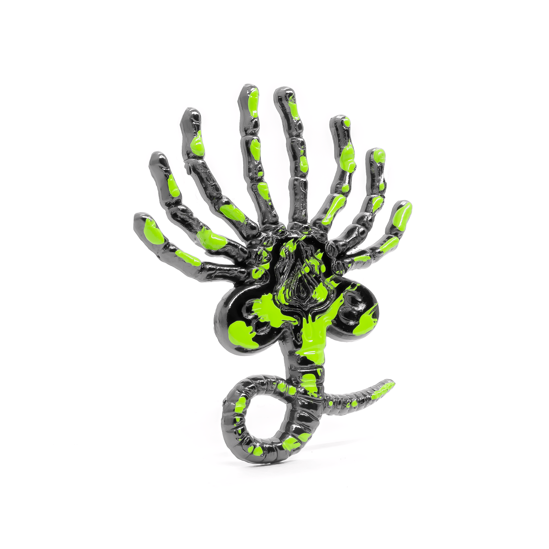 XX121 Facehugger (acid blood splatter) molded pin