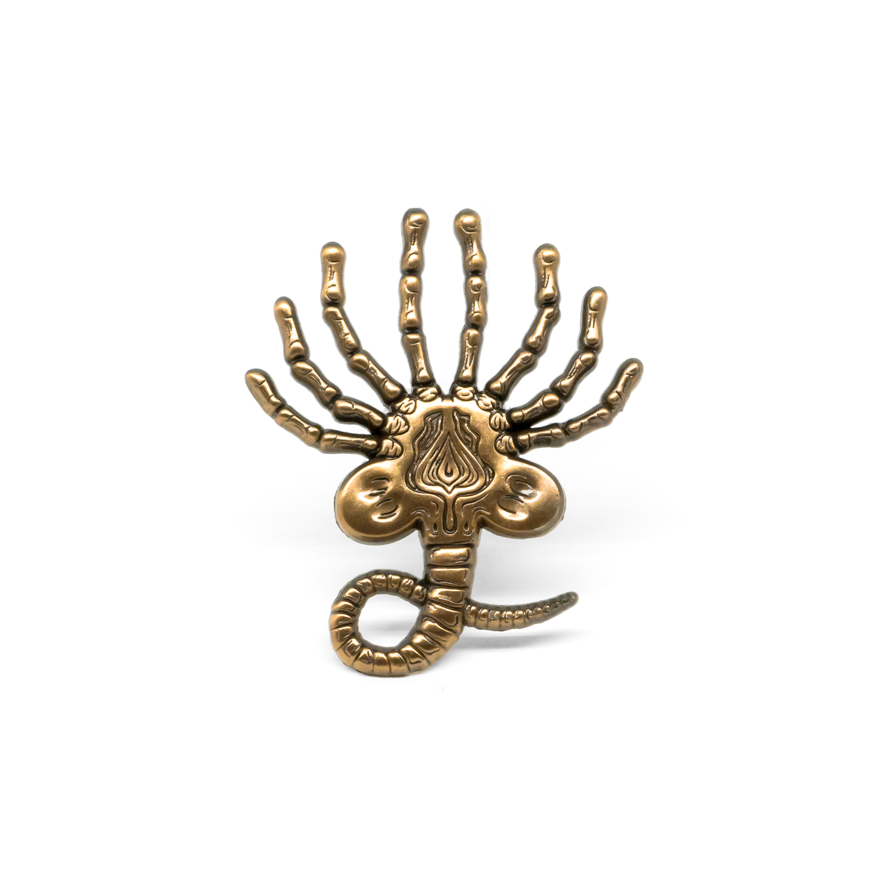 Facehugger molded pin