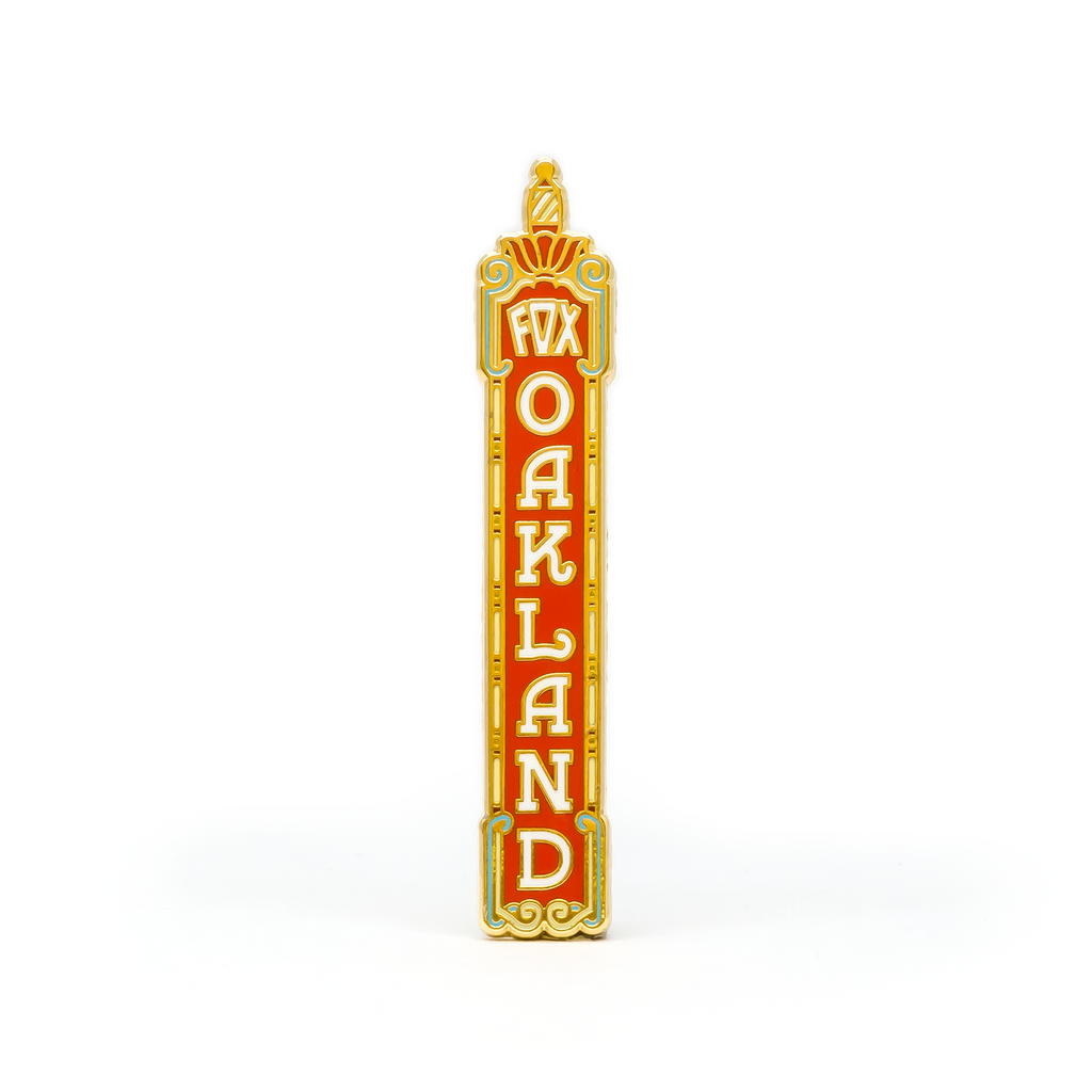 Fox Theater Oakland (Day) enamel pin