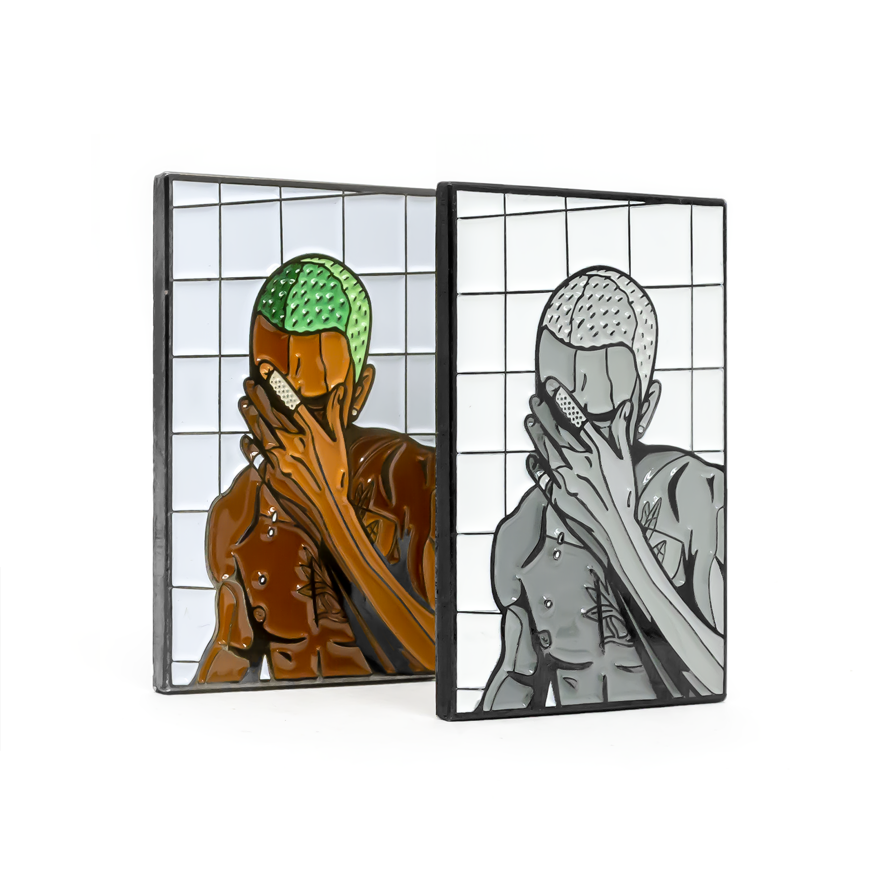 Frank Ocean (B/W Edition) enamel pin