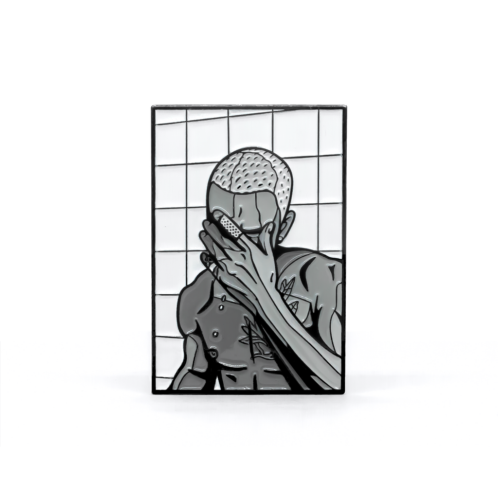 Frank Ocean (B/W Edition) enamel pin