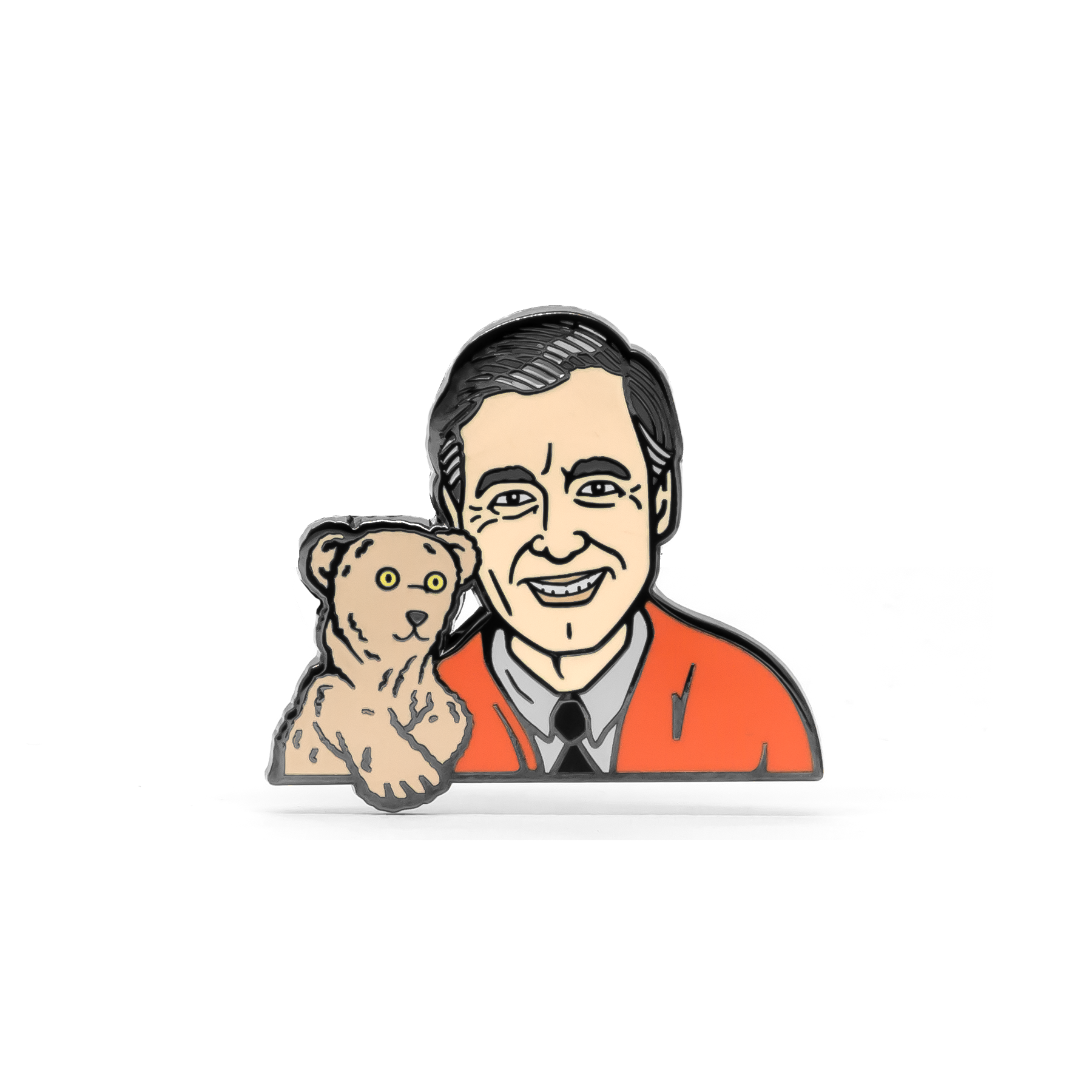 Mister Rogers enamel pin