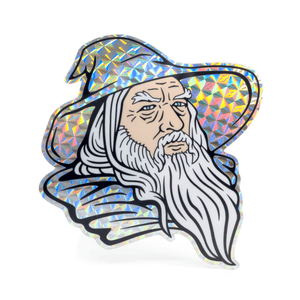 Gandalf prismatic/aluminum sticker set