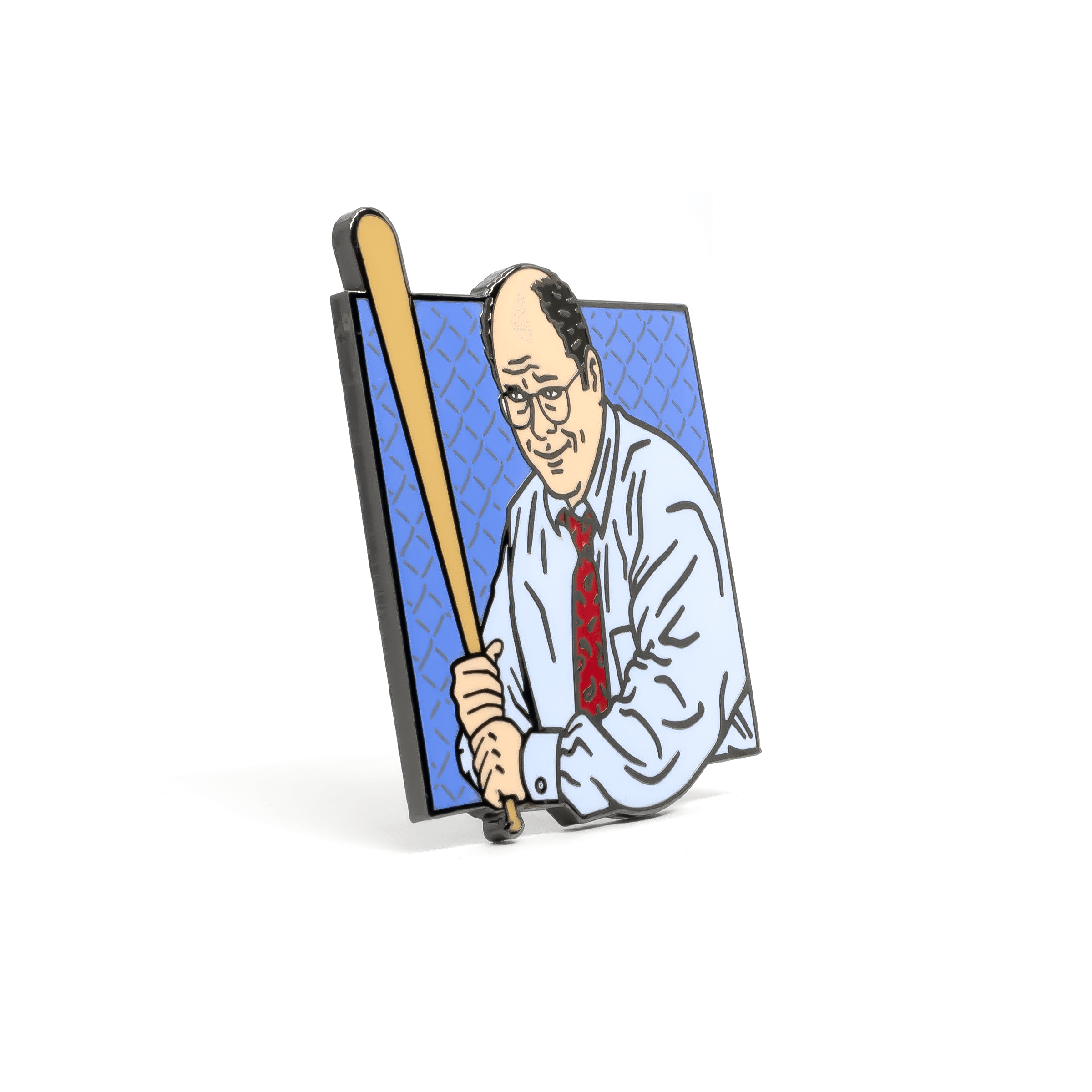 George Costanza enamel pin