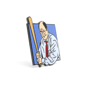 George Costanza enamel pin