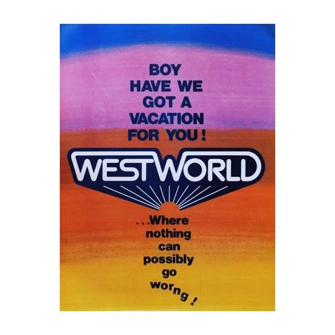 WESTWORLD enamel pin