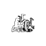 RTC enamel pin no. 1 (Pasta Jerks)