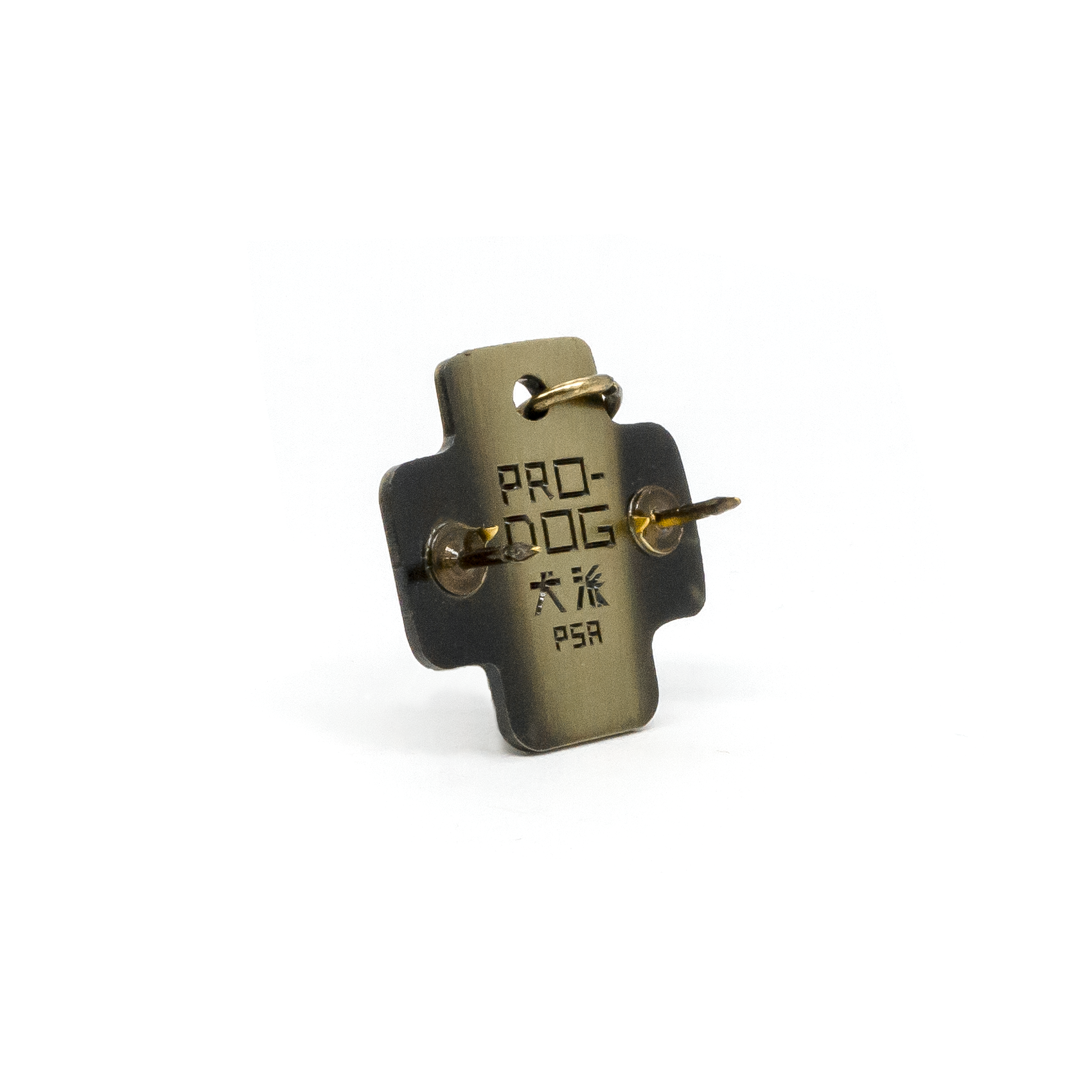 King (Isle of Dogs) engraved pin