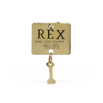 Rex (Isle of Dogs) engraved pin