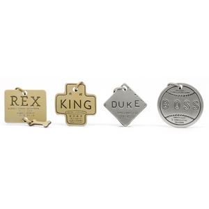 Boss (Isle of Dogs) engraved pin