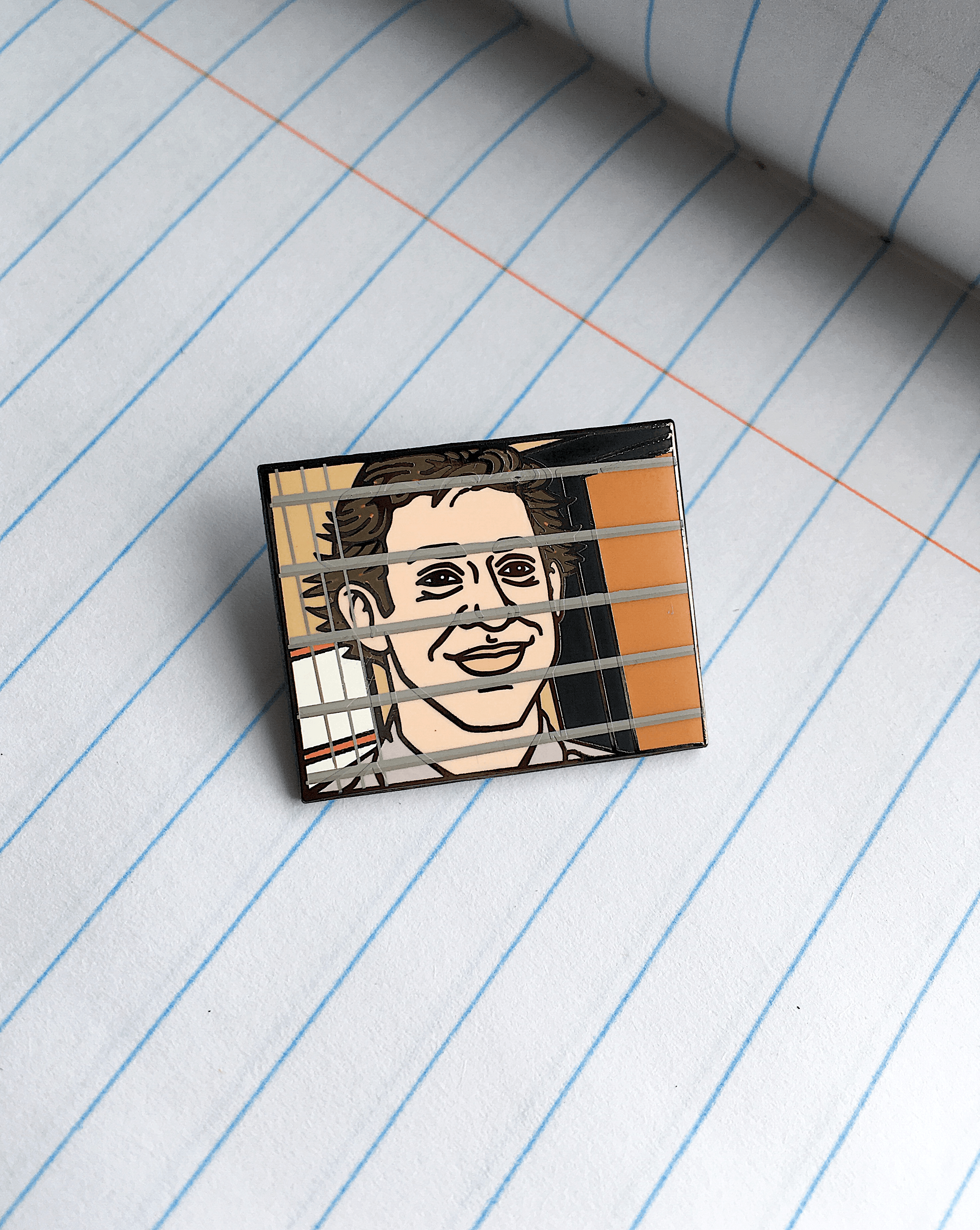 Jim Halpert enamel pin