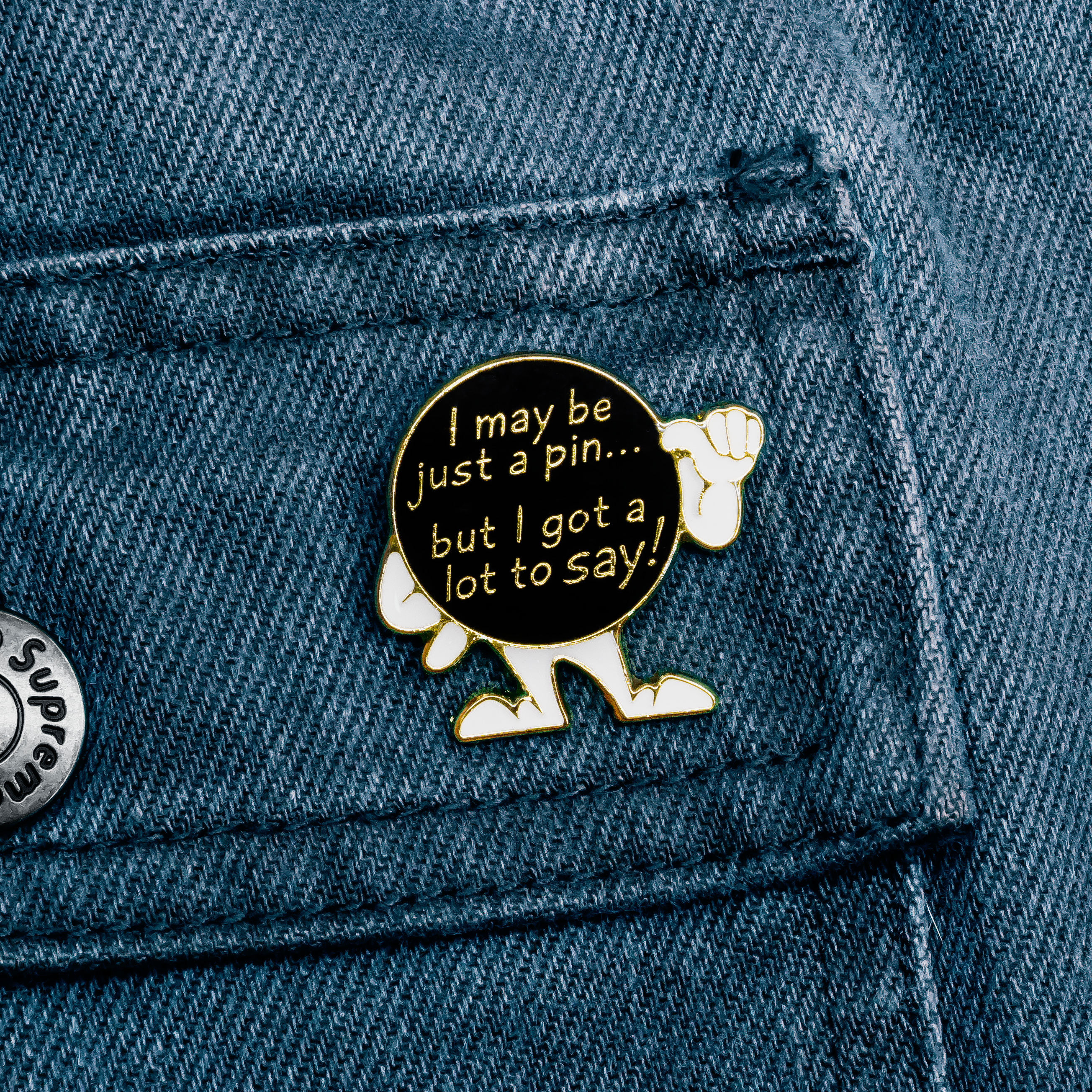 Just a Pin enamel pin