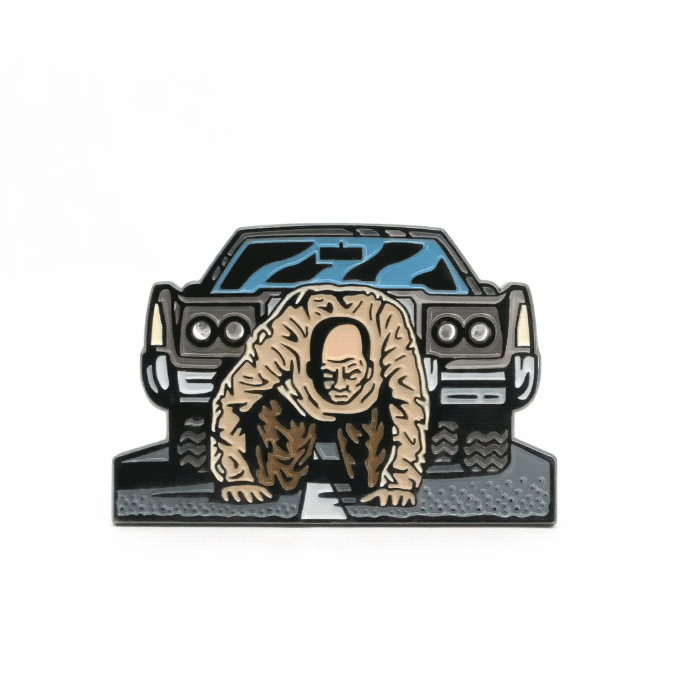 Karma Police enamel pin