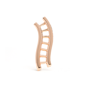 Ladder molded pin