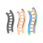 Ladder molded pin