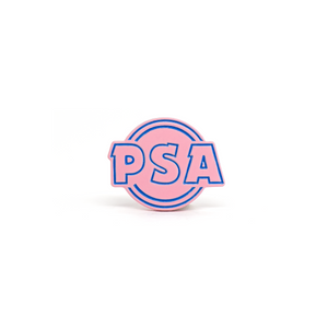 PSA logo enamel pin