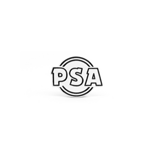 PSA logo enamel pin