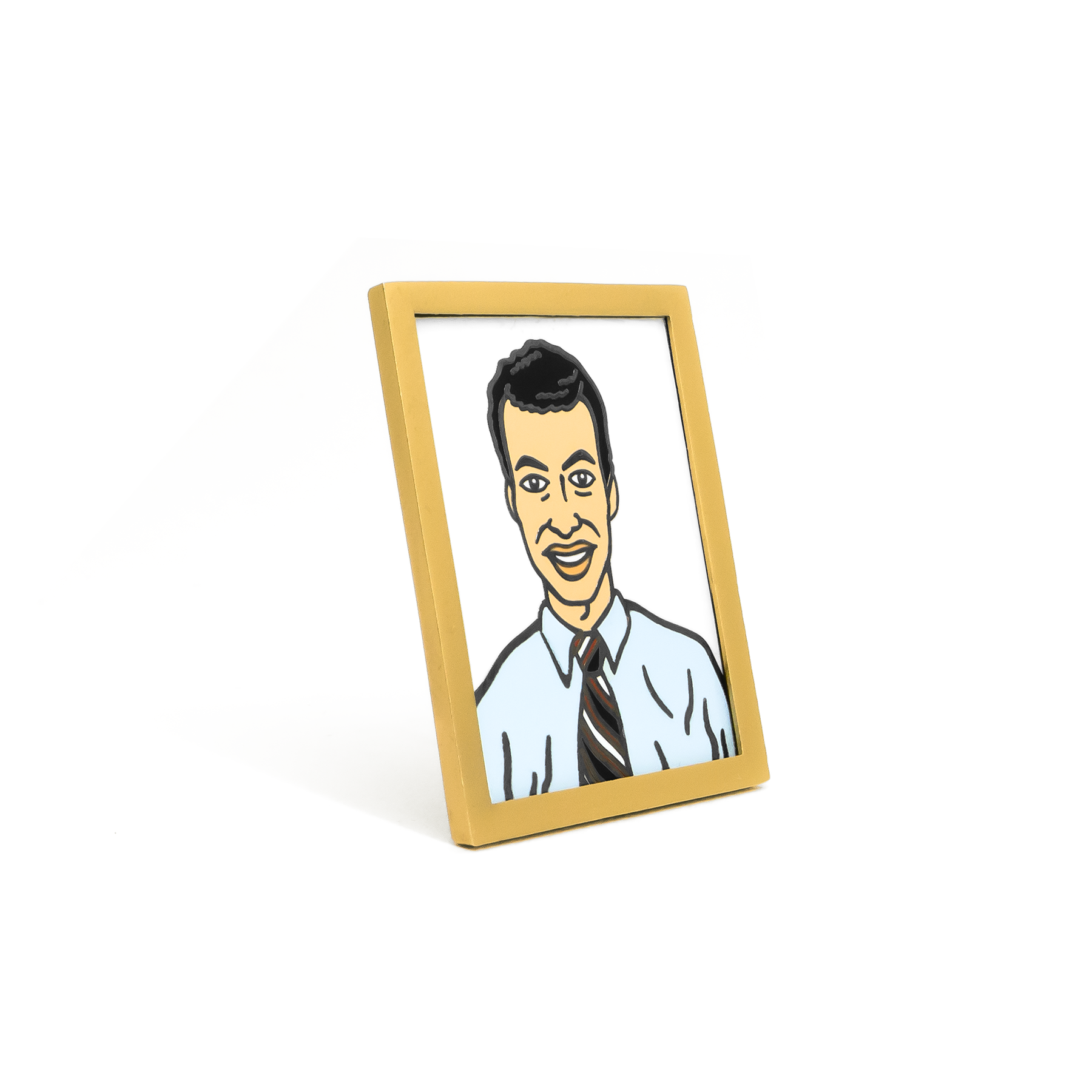 Employee of the Month enamel pin
