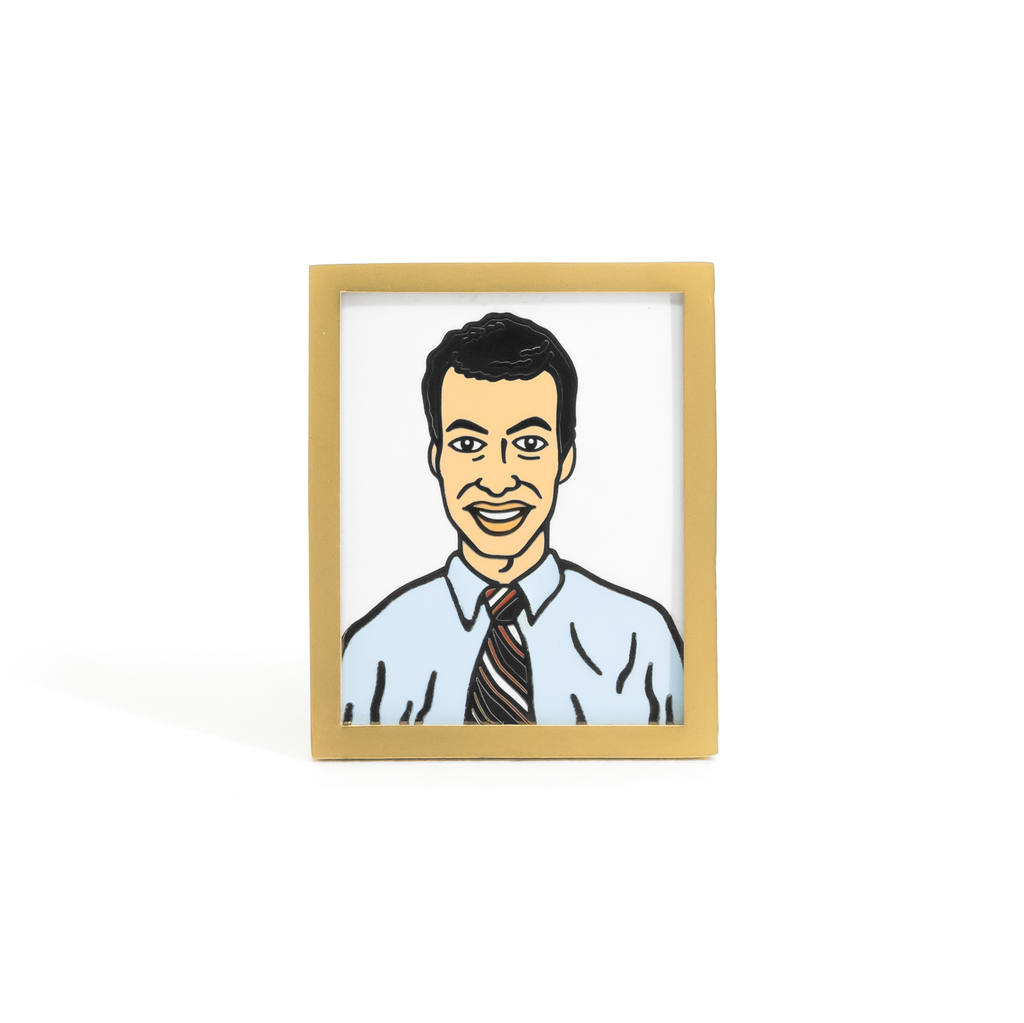 Employee of the Month enamel pin
