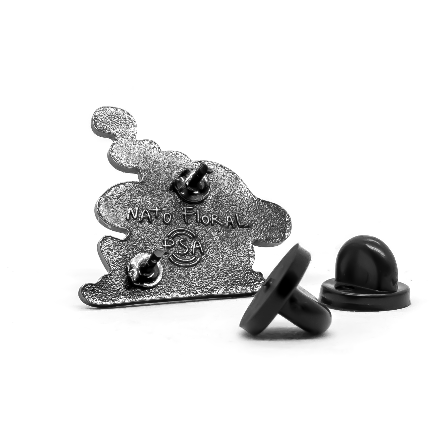 Nato Floral enamel pin no. 1