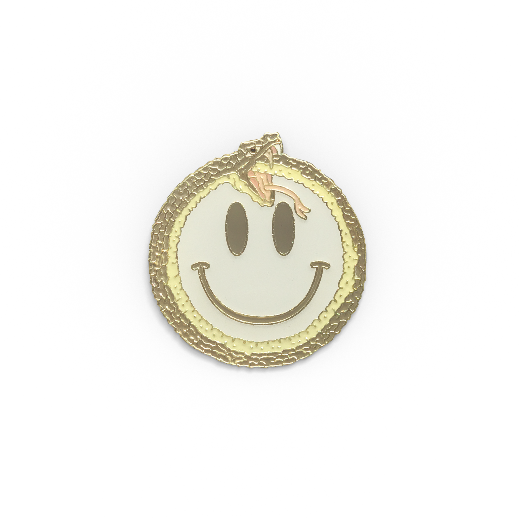 Smiley/8Ball/YinYang enamel pins