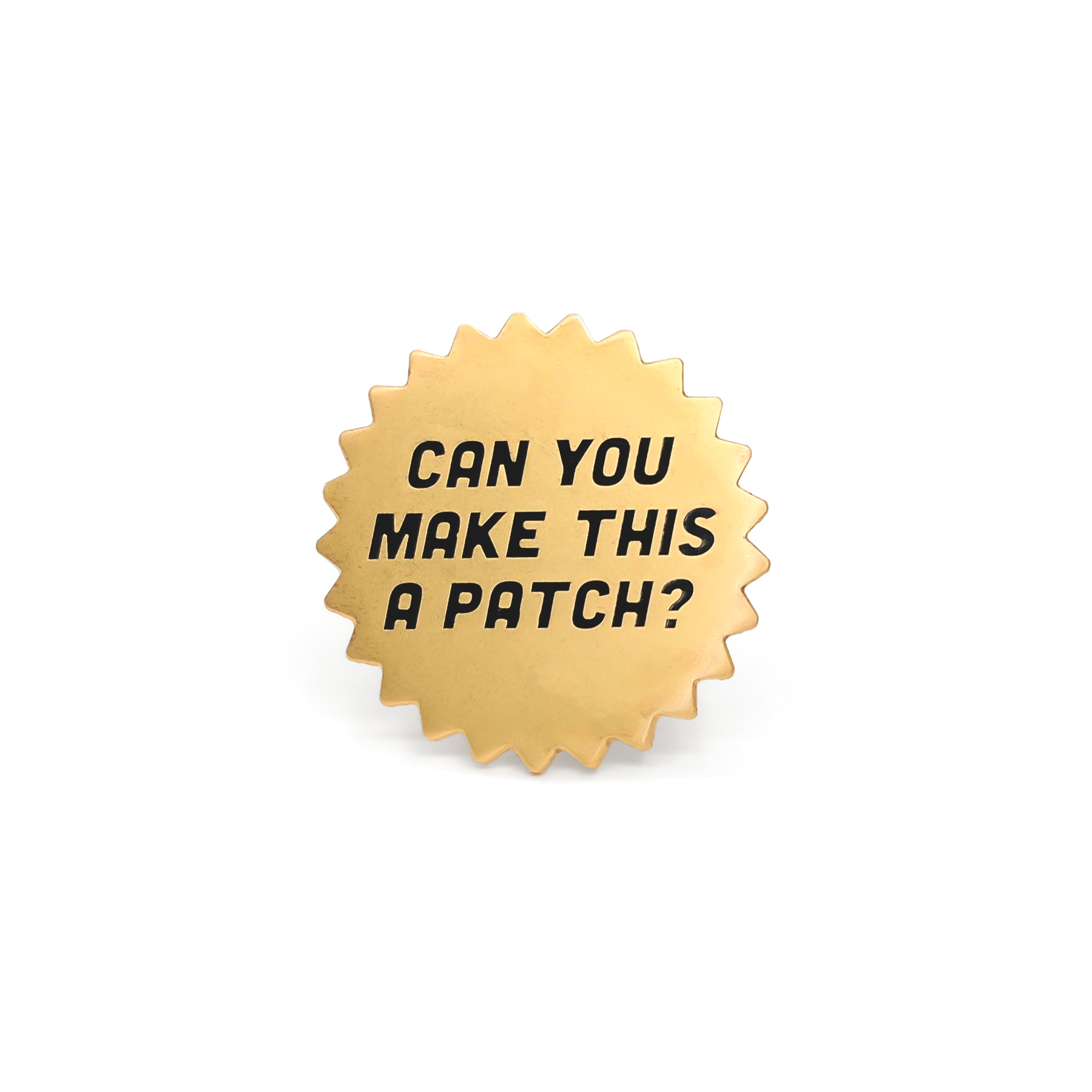 Patch enamel pin